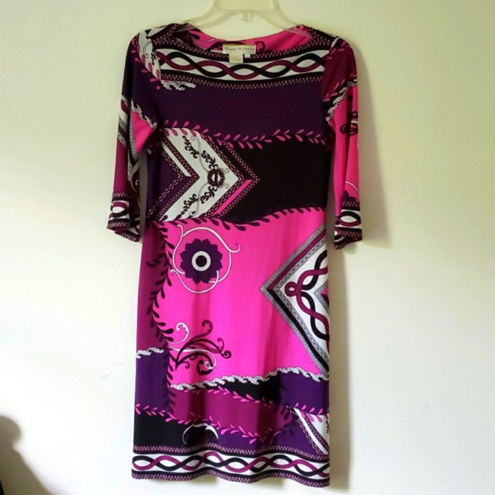 Morgan Mc Feeters size 2 multi color dress